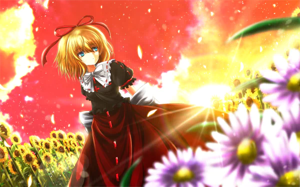 Medicine Melancholy Anime Touhou HD Desktop Wallpaper | Background Image