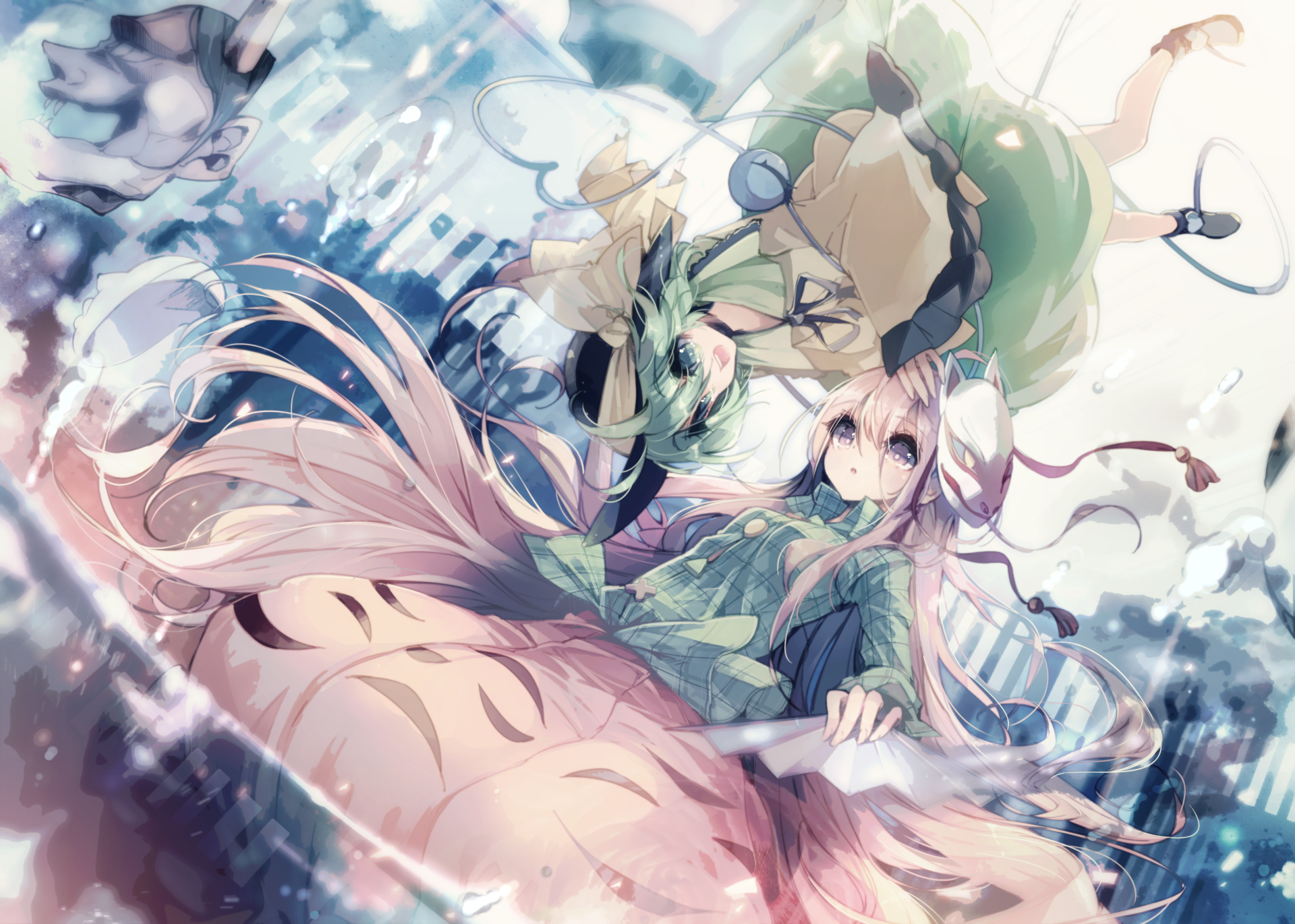 Download Koishi Komeiji Hata No Kokoro Anime Touhou HD Wallpaper