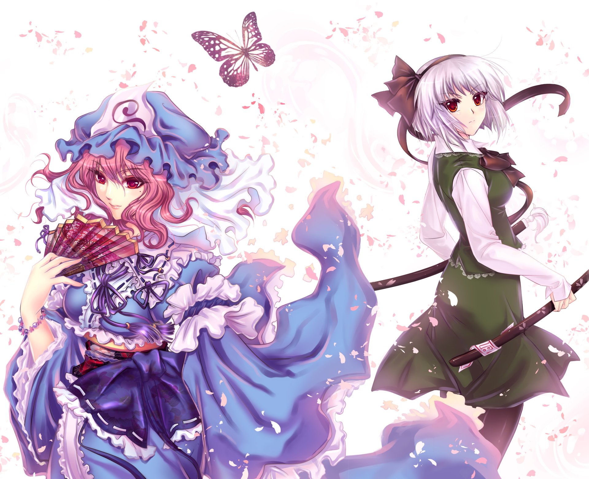 Download Youmu Konpaku Anime Touhou HD Wallpaper