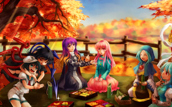 Minamitsu Murasa Ichirin Kumoi Kogasa Tatara Nazrin (Touhou) Ran Yakumo Nue Houjuu Hata no Kokoro Byakuren Hijiri Shou Toramaru Anime Touhou HD Desktop Wallpaper | Background Image