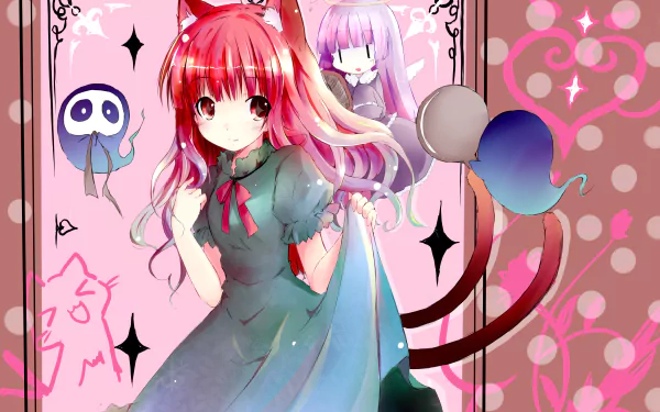 Anime Touhou HD Desktop Wallpaper | Background Image