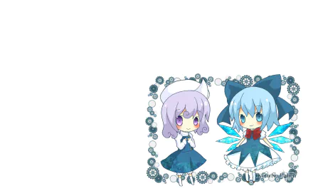 Letty Whiterock Cirno (Touhou) Anime Touhou HD Desktop Wallpaper | Background Image