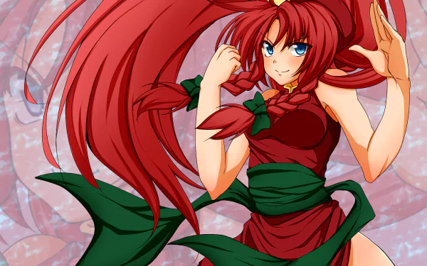 Hong Meiling Anime Touhou HD Desktop Wallpaper | Background Image