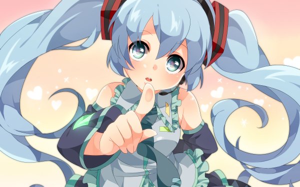 Anime Vocaloid Hatsune Miku HD Wallpaper | Background Image