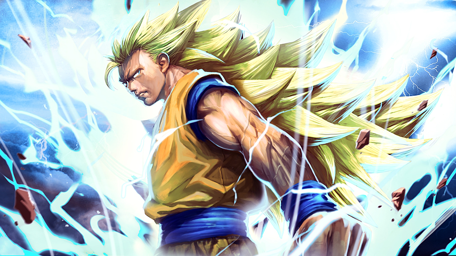 Download Unlock Super Saiyan 3 power with Goku Wallpaper, goku