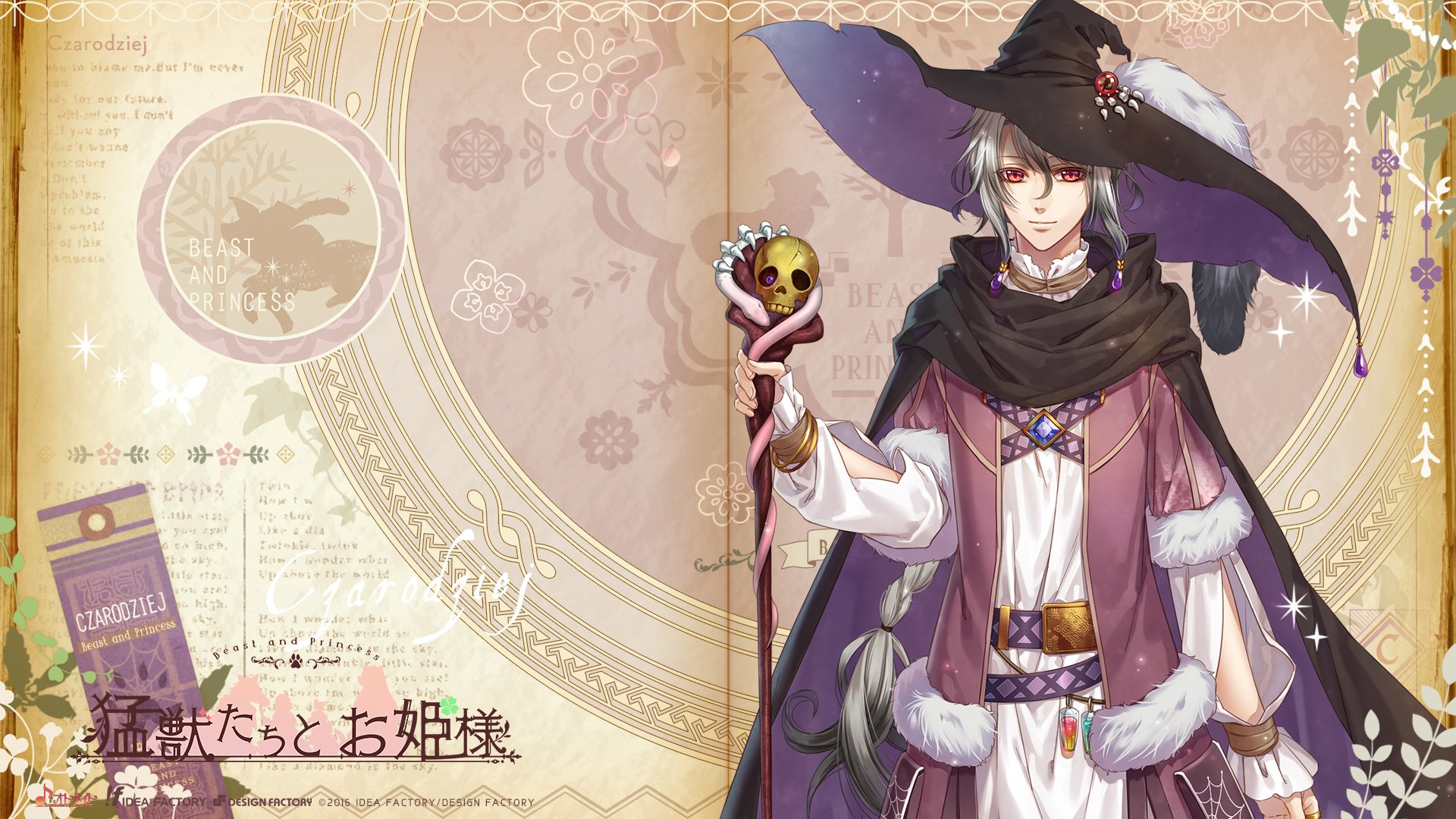 Download Czarodziej (Moujuu-tachi To Ohime-sama) Video Game Moujuu-tachi To Ohime-sama HD Wallpaper by Murasaki Aya