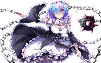 1 4k Ultra Hd Rem Re Zero Wallpapers Background Images Wallpaper Abyss