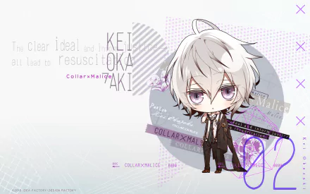 Kei Okazaki video game Collar x Malice HD Desktop Wallpaper | Background Image