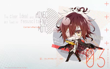 Mineo Enomoto video game Collar x Malice HD Desktop Wallpaper | Background Image