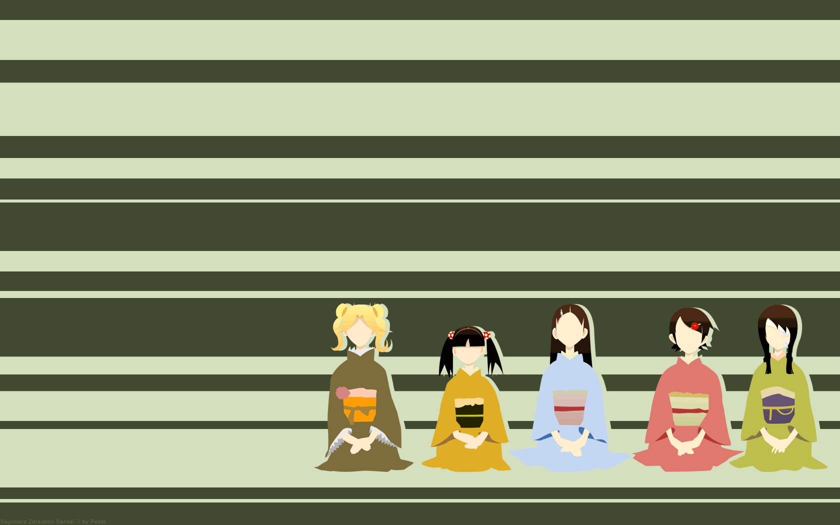 Download Anime Sayonara Zetsubou-Sensei Wallpaper