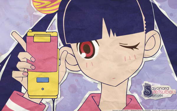Meru Otonashi Anime Sayonara Zetsubou-Sensei HD Desktop Wallpaper | Background Image
