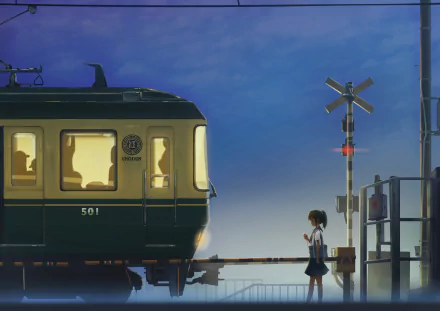 Anime train anime train HD Desktop Wallpaper | Background Image