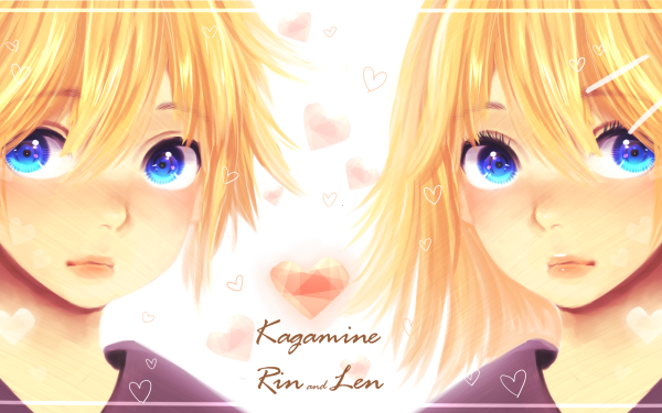 Anime Vocaloid Rin Kagamine Len Kagamine HD Wallpaper | Background Image