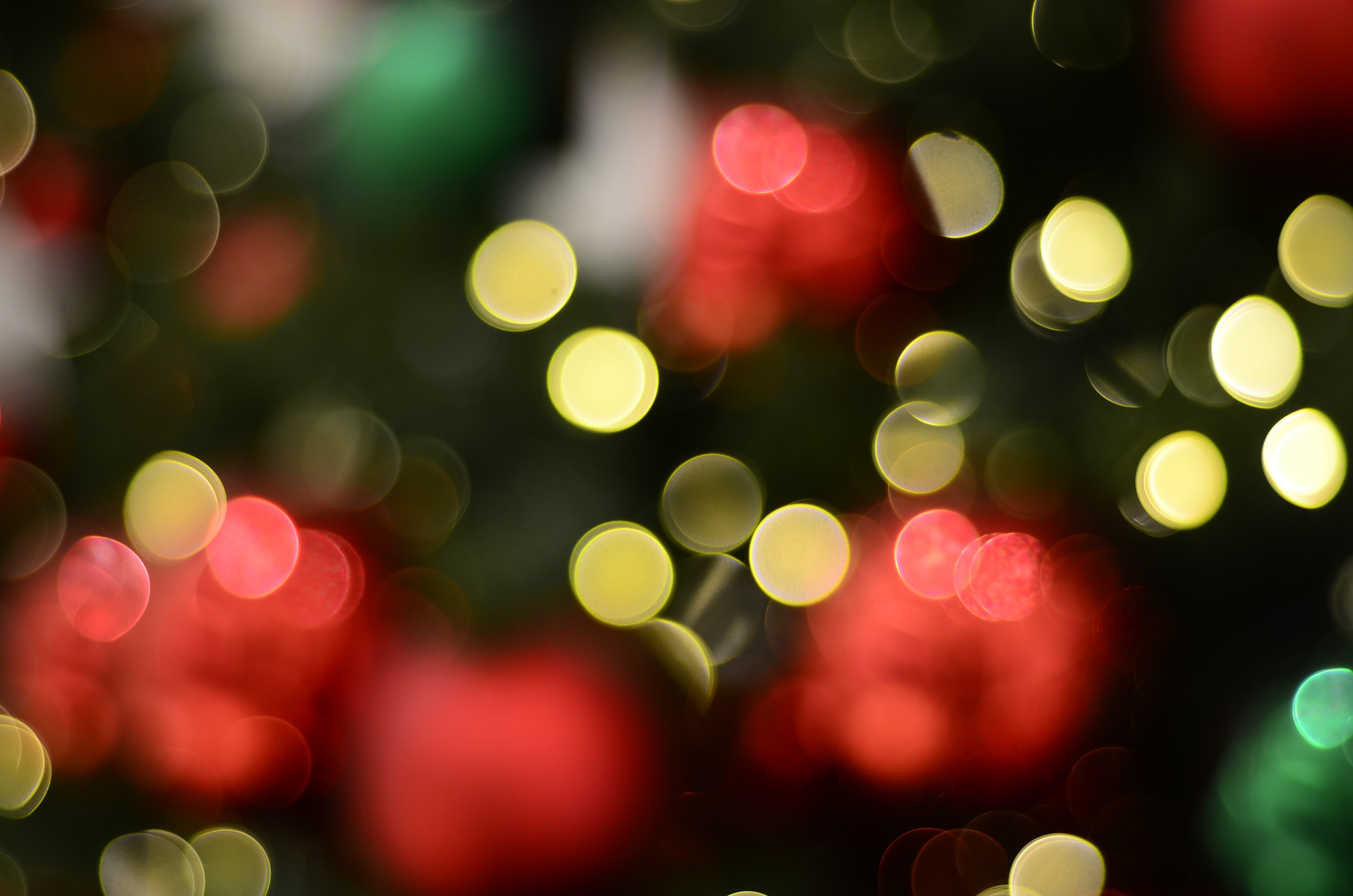 Christmas Bokeh Wallpaper