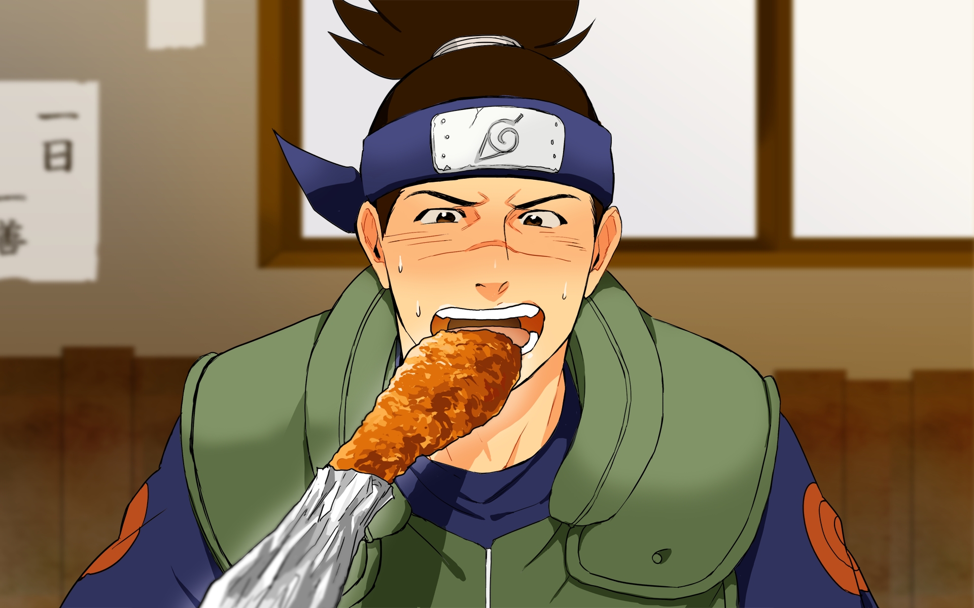 Iruka Umino Wallpaper: Iruka Umino  Naruto, Anime naruto, Naruto funny