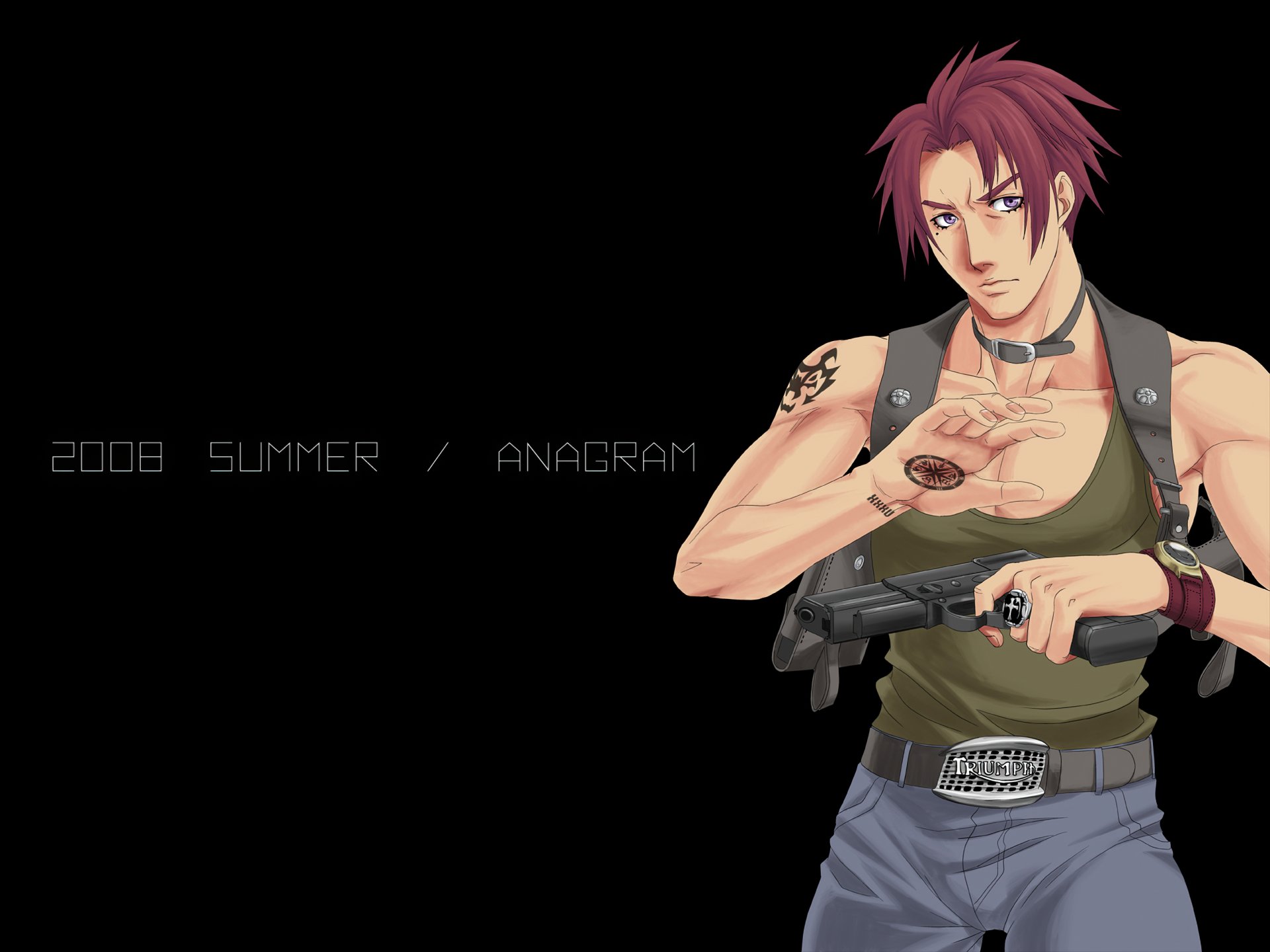 Download Hermann Salza Anime Blassreiter HD Wallpaper by アカギギショウ