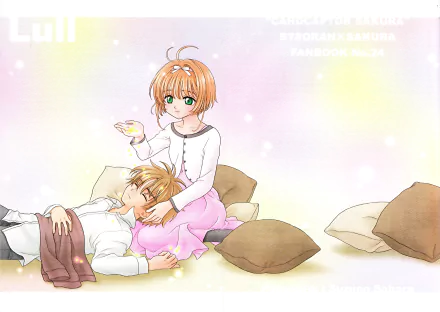 Syaoran Li Sakura Kinomoto Anime Cardcaptor Sakura HD Desktop Wallpaper | Background Image