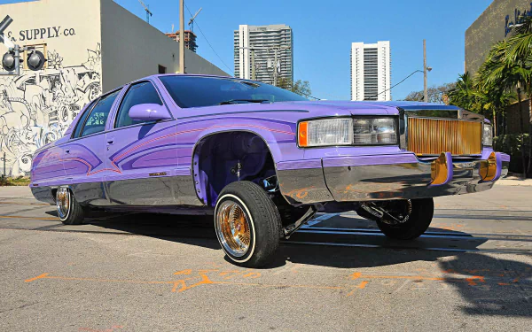 lowrider vehicle Cadillac Fleetwood HD Desktop Wallpaper | Background Image