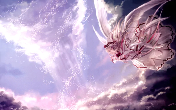 Lily White Anime Touhou HD Desktop Wallpaper | Background Image