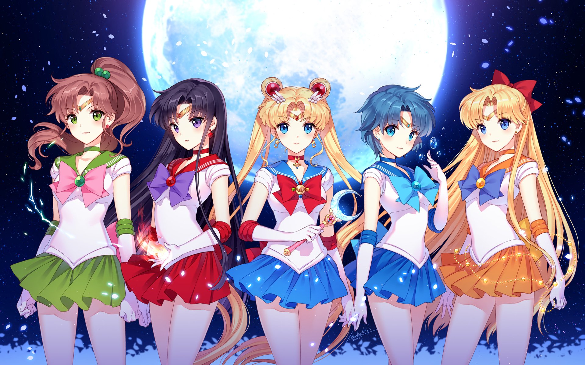 Sailor moon girls HD Wallpaper | Background Image 