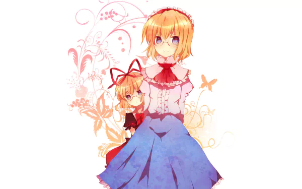 Shanghai Doll Alice Margatroid Anime Touhou HD Desktop Wallpaper | Background Image