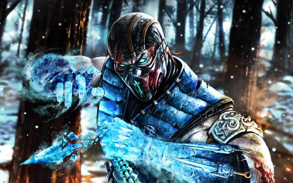 Video Game Mortal Kombat X Mortal Kombat Sub-Zero HD Wallpaper | Background Image
