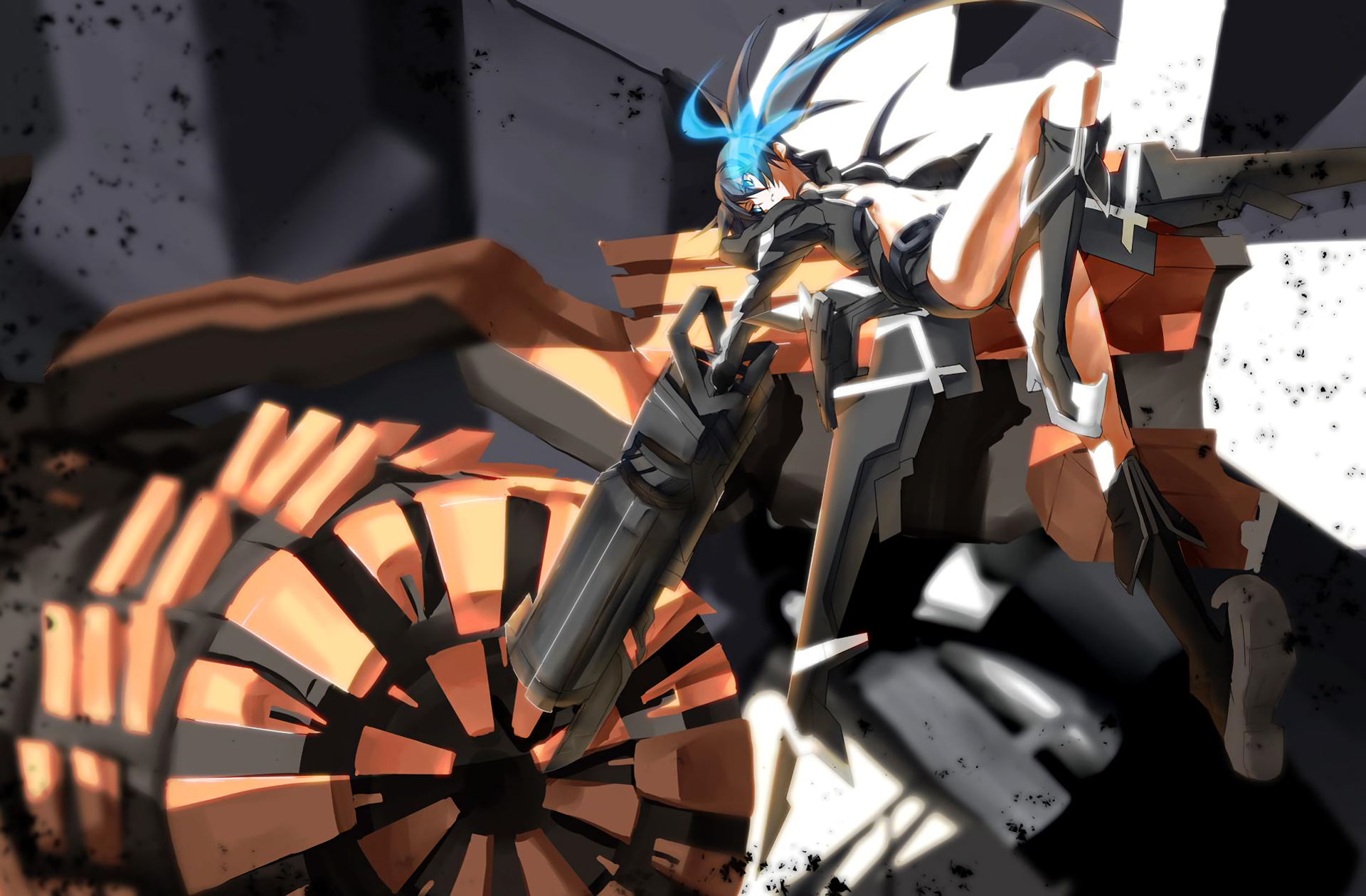 Download Anime Black Rock Shooter HD Wallpaper