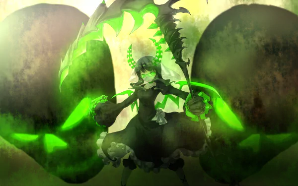 Dead Master (Black Rock Shooter) Anime Black Rock Shooter HD Desktop Wallpaper | Background Image