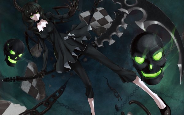 Anime Black Rock Shooter Dead Master HD Wallpaper | Background Image