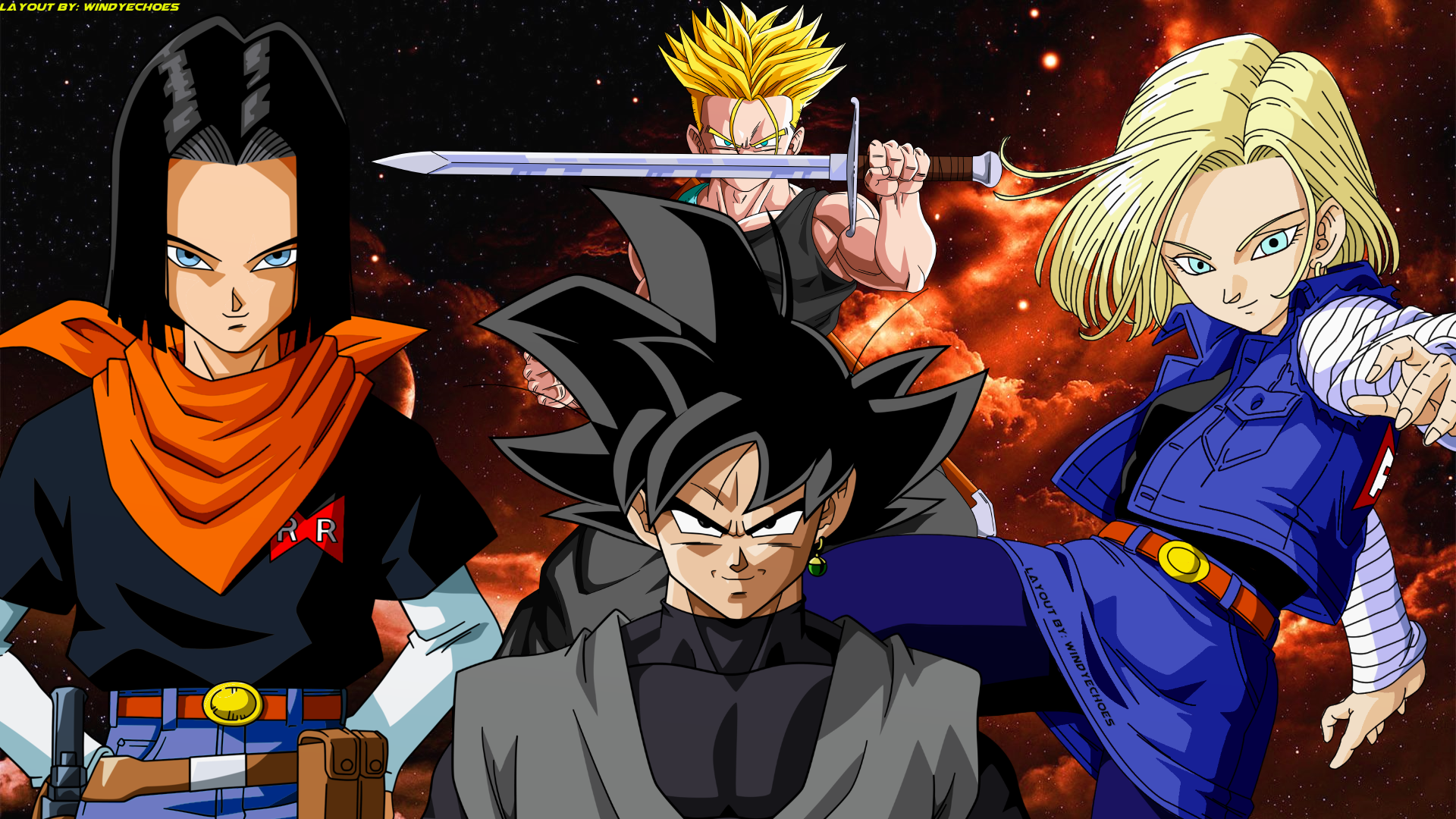 Download Anime Dragon Ball Super HD Wallpaper