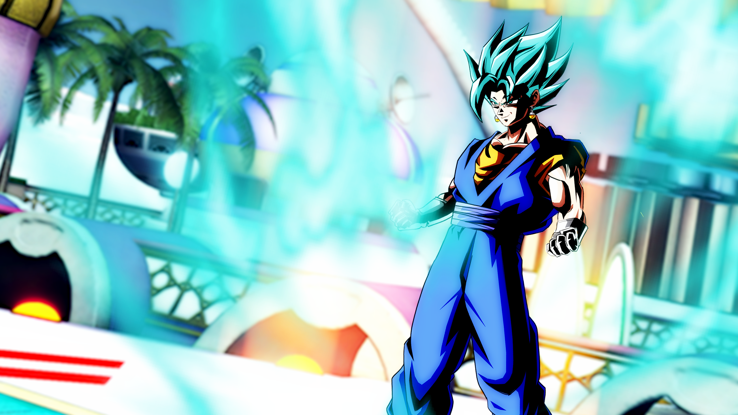 LR Super Saiyan God SS Vegito x Mega Pokemon Wallpaper. : r/DBZDokkanBattle