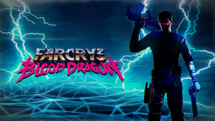 cyborg video game Far Cry 3: Blood Dragon HD Desktop Wallpaper | Background Image