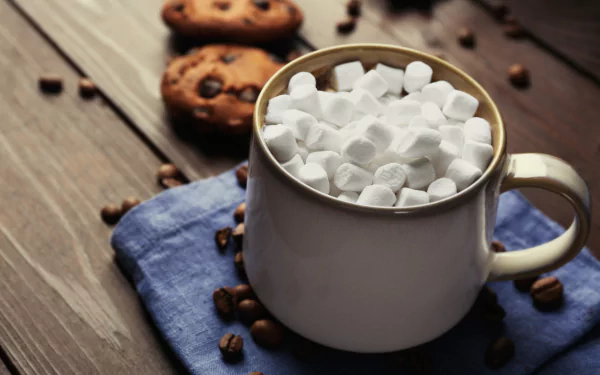 food marshmallow HD Desktop Wallpaper | Background Image