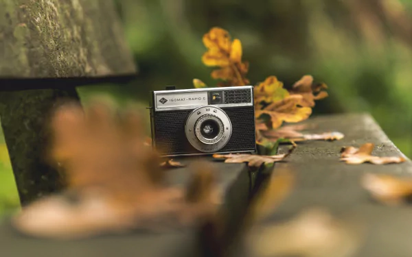 vintage camera blur bench man made camera HD Desktop Wallpaper | Background Image