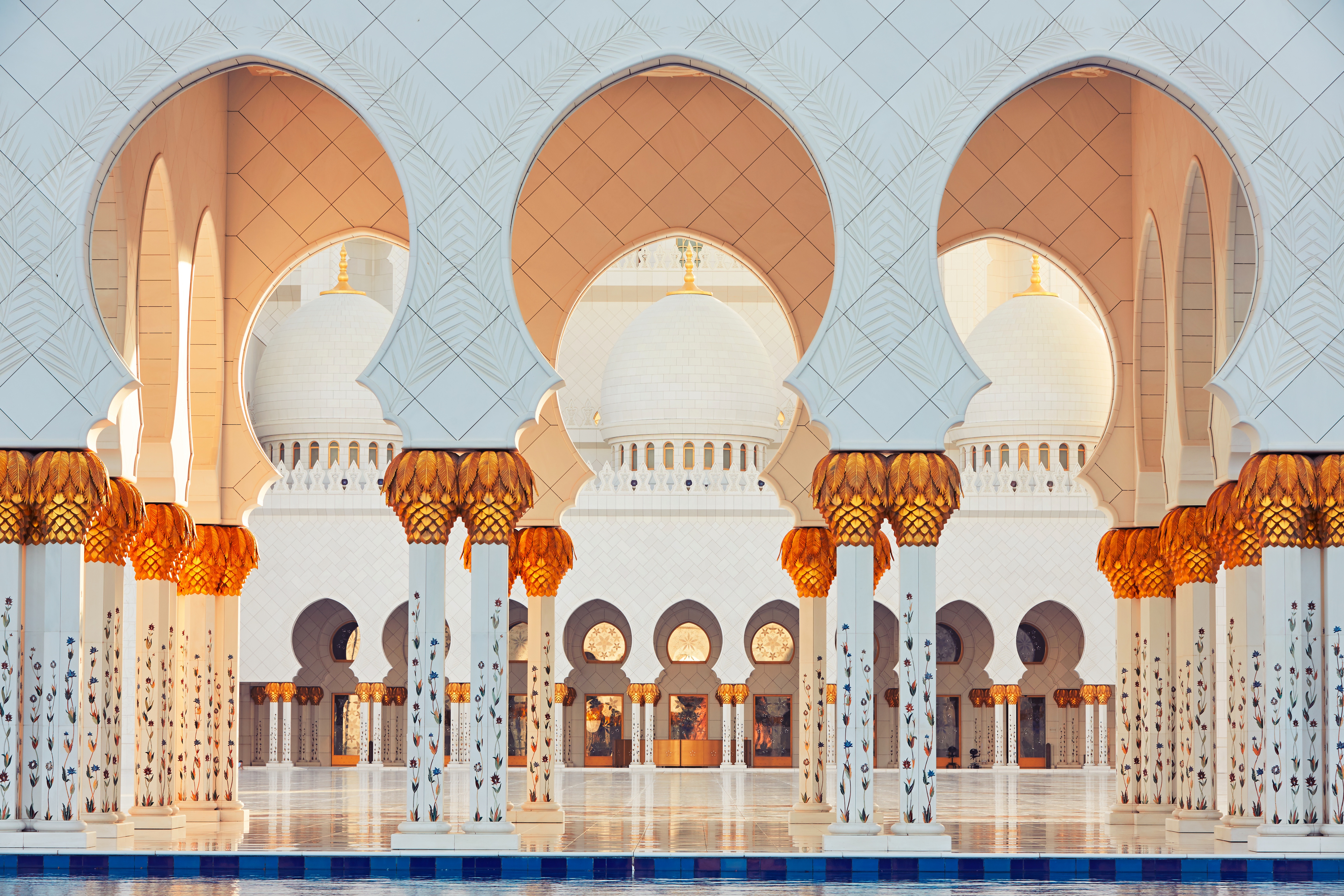 Download Religious Sheikh Zayed Grand Mosque 4k Ultra HD Wallpaper