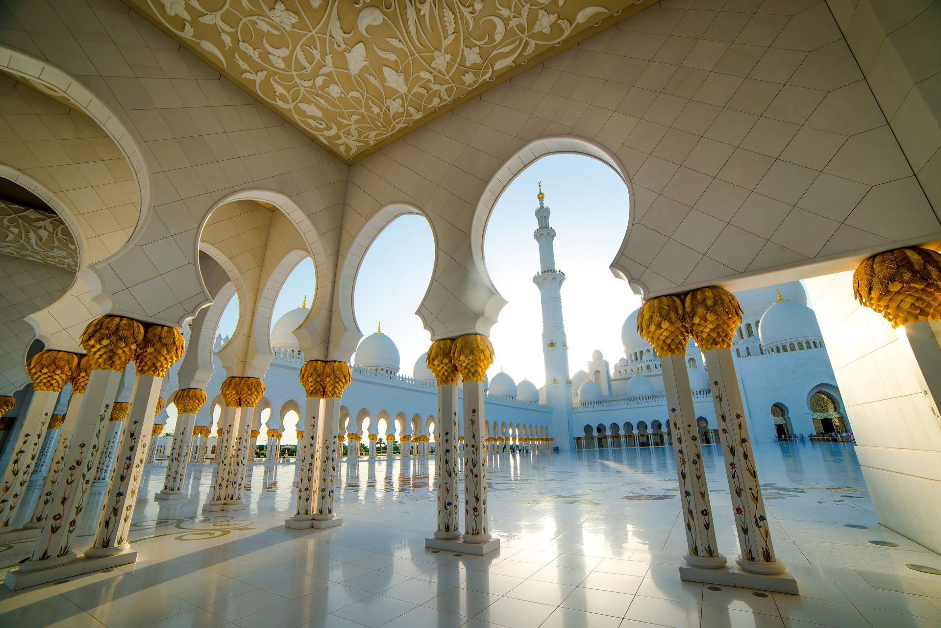 Download Religious Sheikh Zayed Grand Mosque  HD Wallpaper