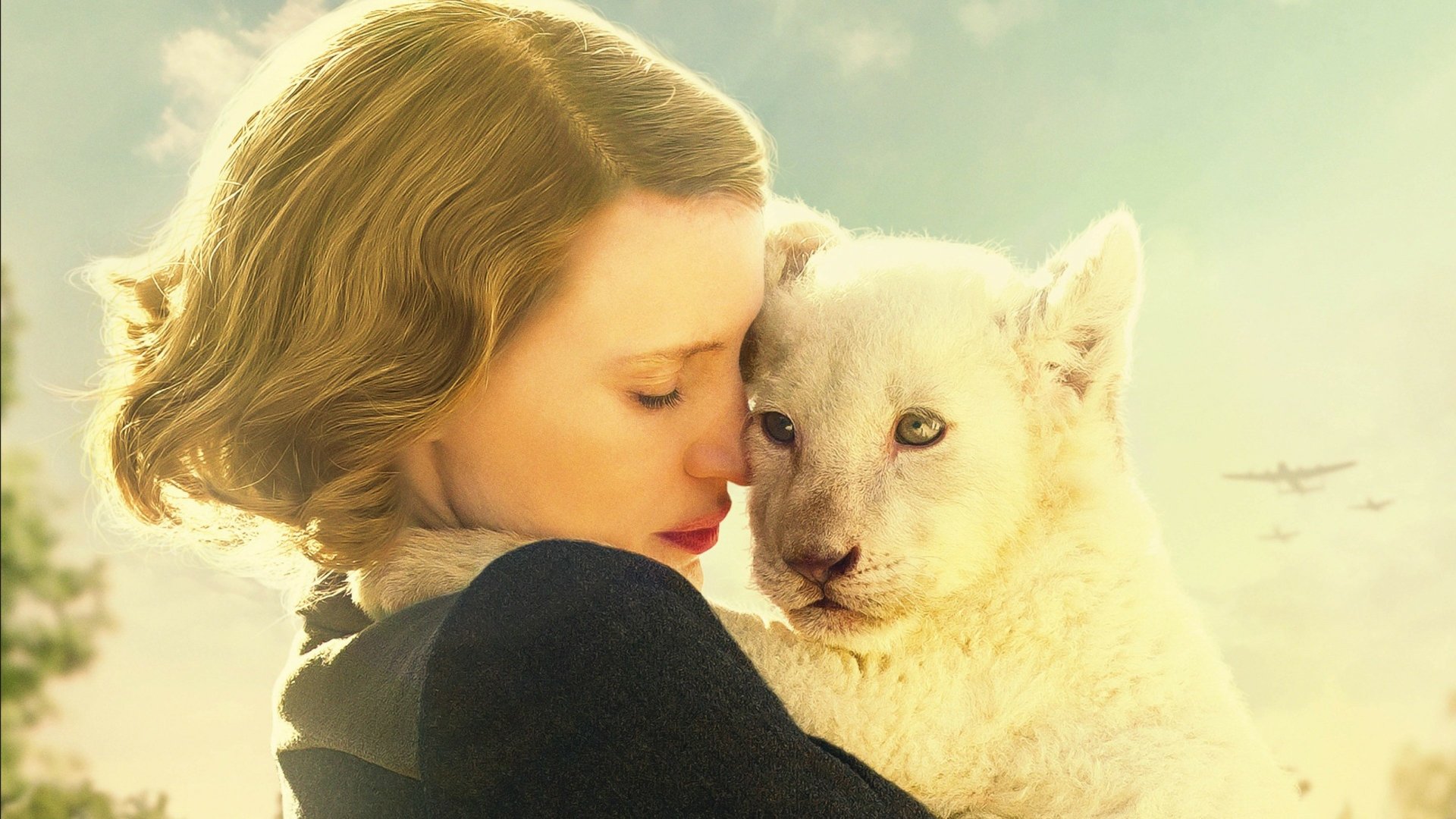 Download Jessica Chastain Movie The Zookeeper's Wife 4k Ultra HD Wallpaper