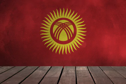 flag Misc flag of Kyrgyzstan HD Desktop Wallpaper | Background Image