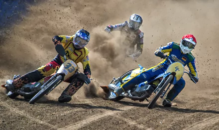 dust motorcycle motocross Sports HD Desktop Wallpaper | Background Image