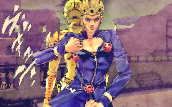 Giorno Giovanna Gold Experience (Jojo's Bizarre Adventure) Anime Jojo's Bizarre Adventure HD Desktop Wallpaper | Background Image