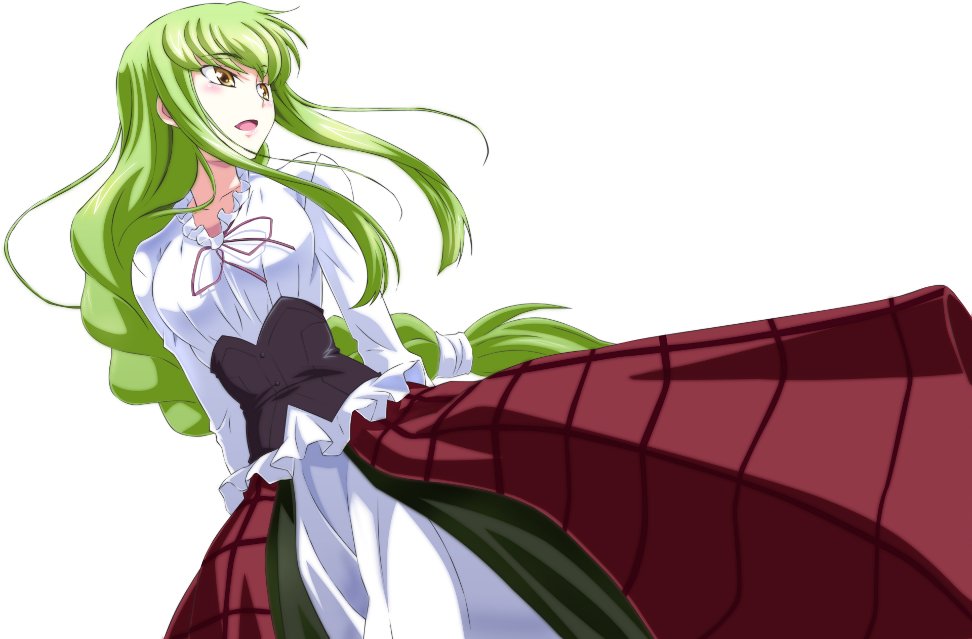 C.C. (2340x1080 563 kB.) in 2023  Code geass, Anime images, Coding