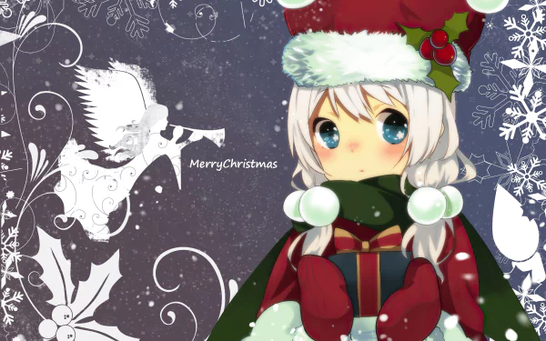 Anime Christmas anime christmas HD Desktop Wallpaper | Background Image