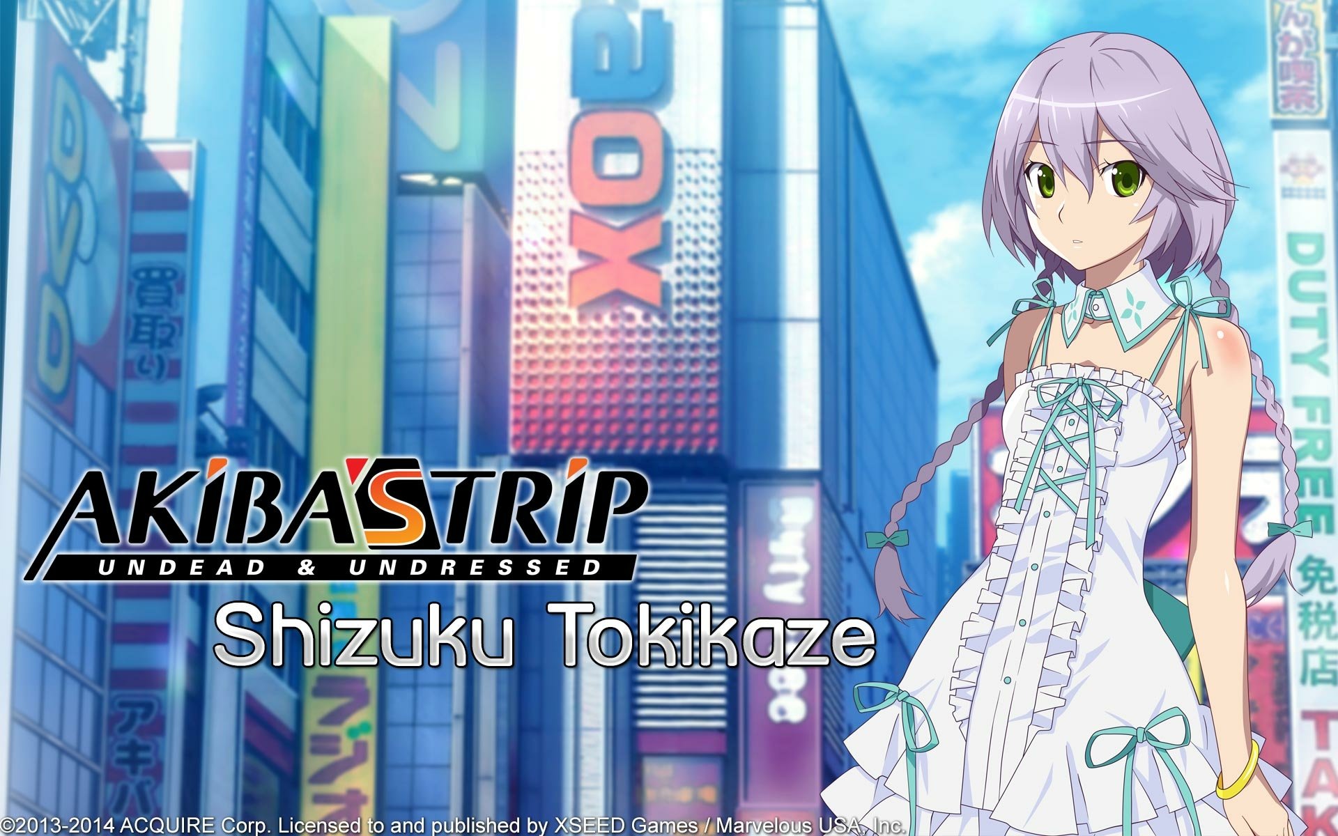 Download Anime Akiba's Trip HD Wallpaper