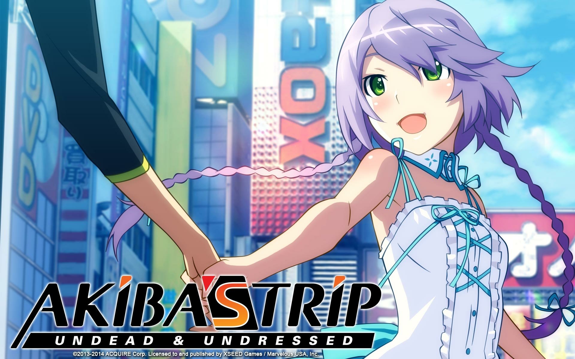 Download Anime Akiba's Trip HD Wallpaper
