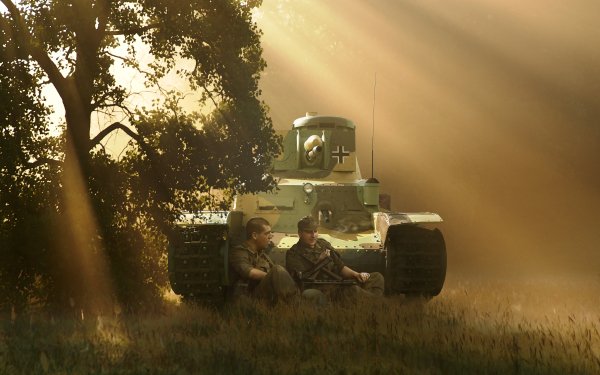 Military Tank Tanks Soldier Sunbeam HD Wallpaper | Background Image