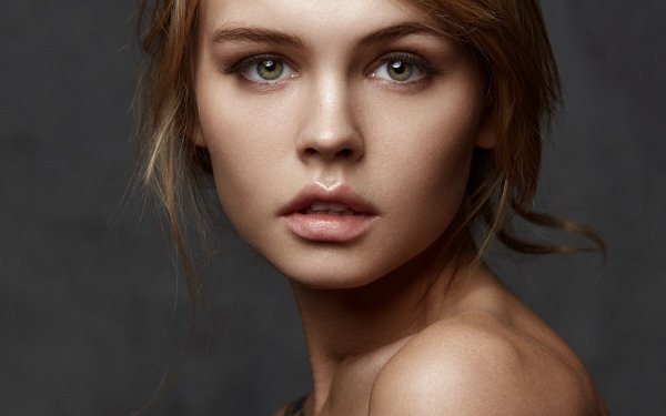 Women Anastasiya Scheglova Model Russian Face Green Eyes HD Wallpaper | Background Image
