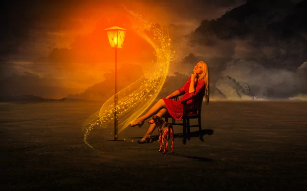 magic woman artistic HD Desktop Wallpaper | Background Image