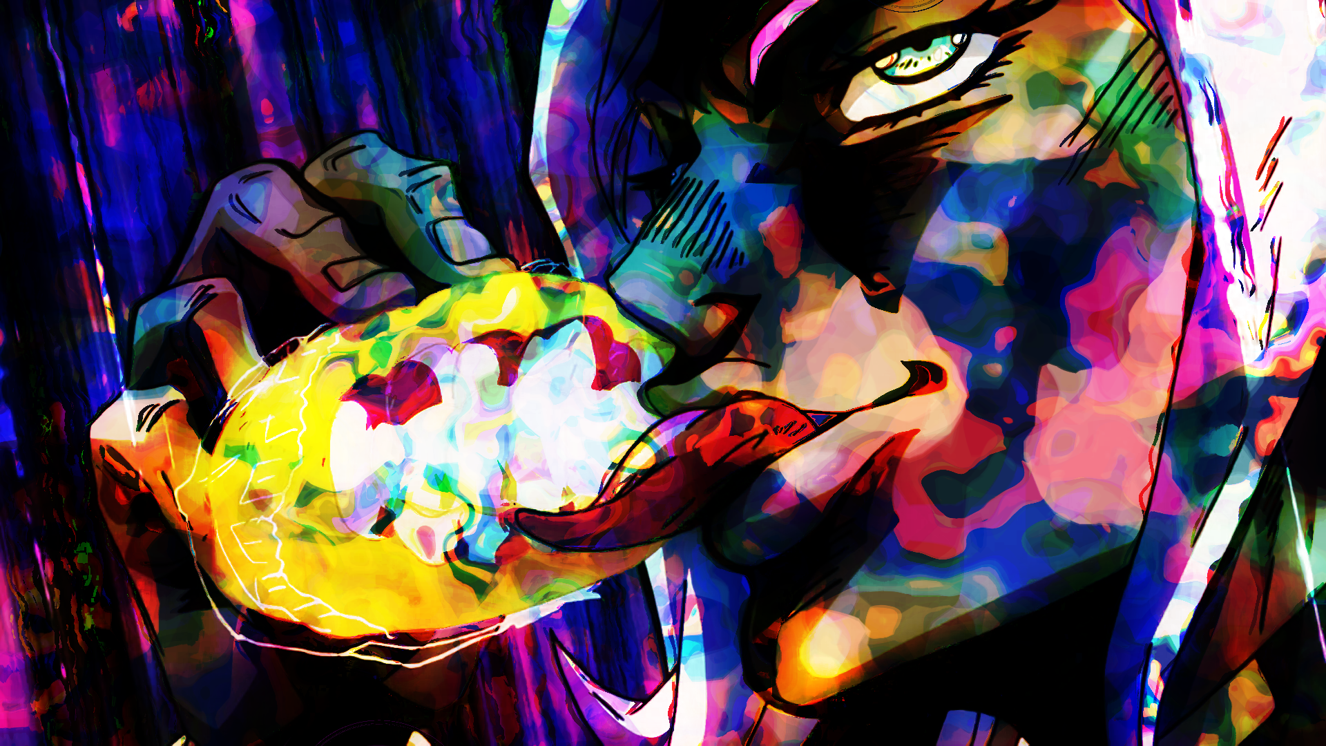 Download Terunosuke Miyamoto Anime Jojo's Bizarre Adventure HD Wallpaper by Terumi Nishii
