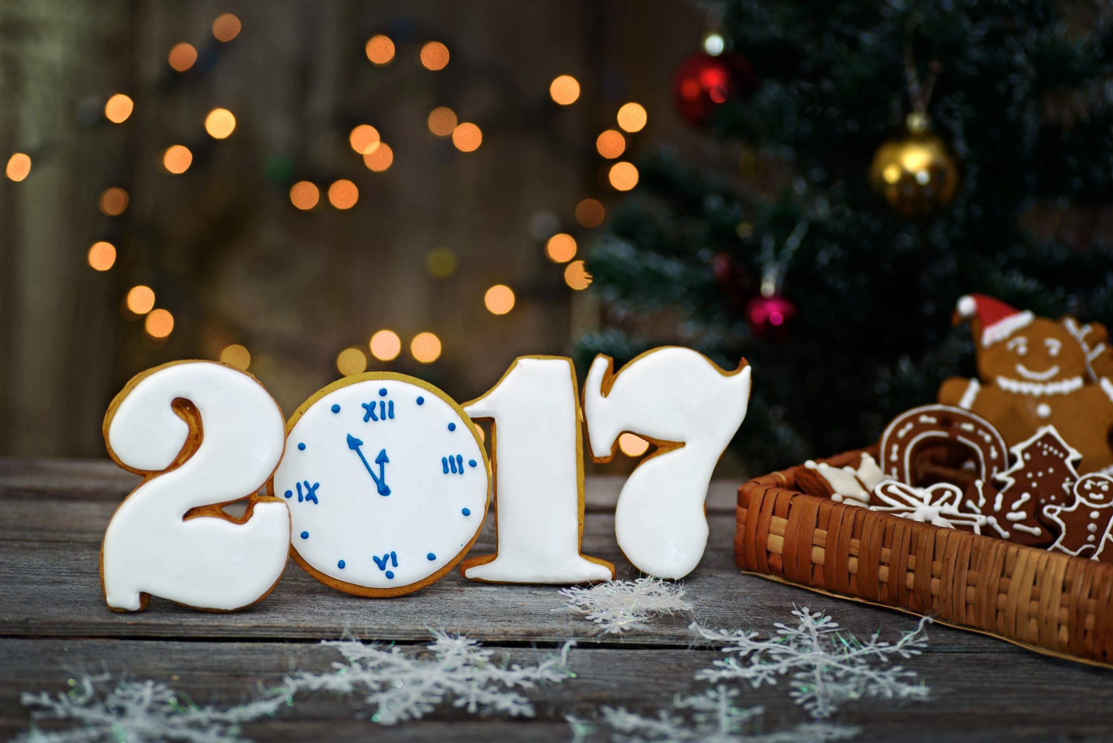 Holiday New Year 2017 HD Wallpaper | Background Image