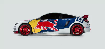 race car Honda Civic Coupe Rallycross vehicle Honda Civic HD Desktop Wallpaper | Background Image